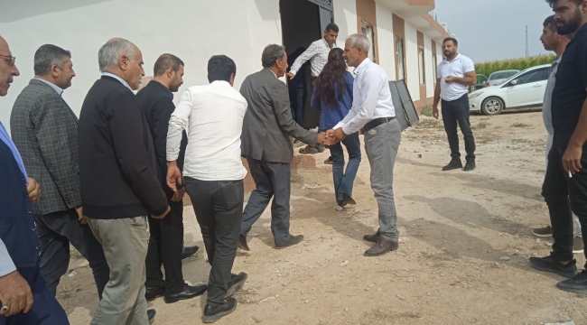 DEM Parti Heyeti, Pekmezli’de Taziye Ziyaretinde Bulundu.